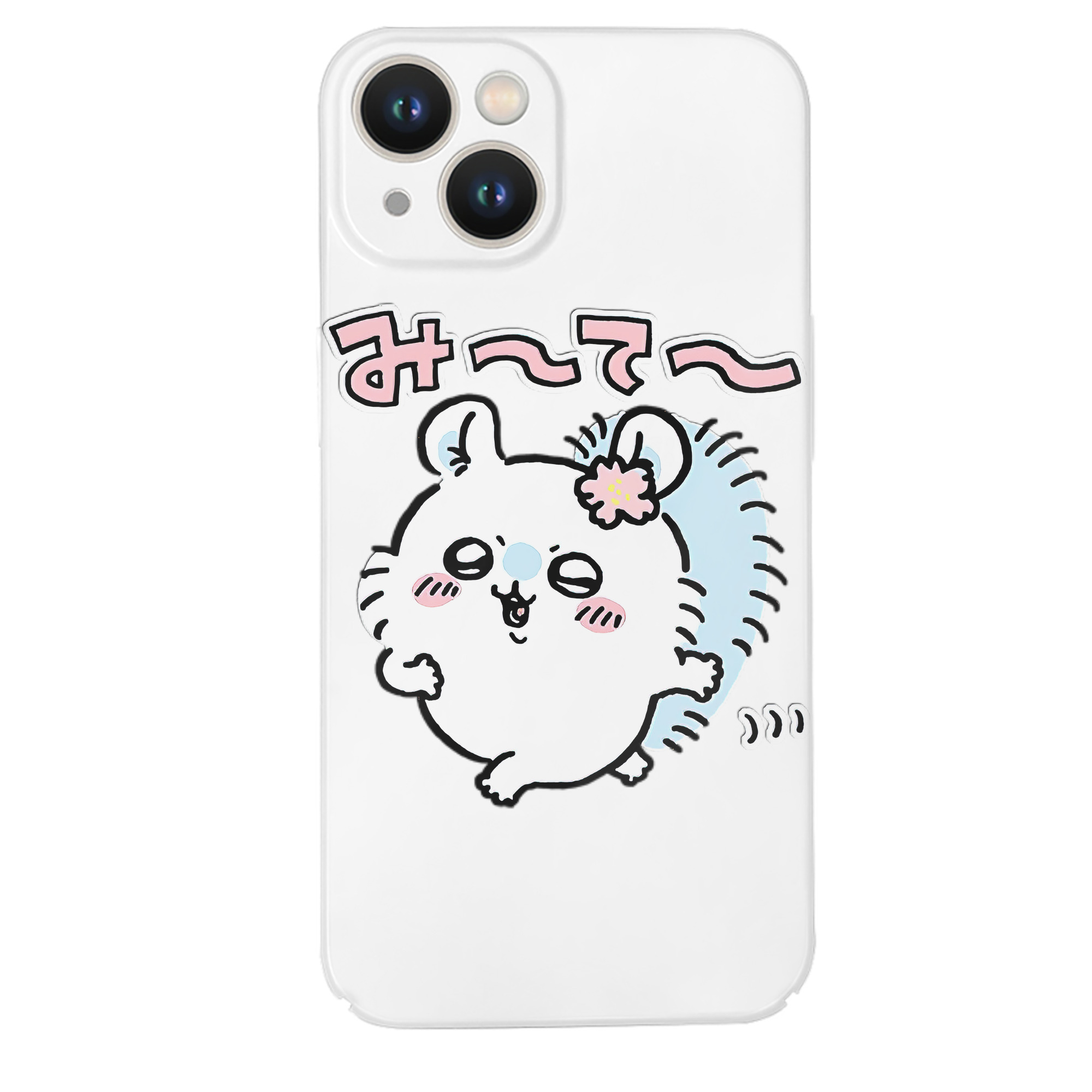 （画像用） ちいかわ モモンガ Chii-kawa Momonga 【iPhone 14シリーズ対応】ハードケース